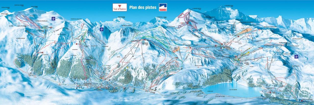 Residence Les Crets 1 - Val d'Isere Bagian luar foto